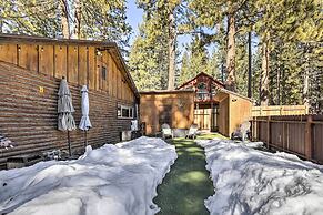 Dog-friendly Kings Beach Log Cabin w/ Hot Tub!