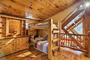 Ski Lodge Mtn Retreat w/ Fire Pit, Deck & Views!
