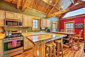 Ski Lodge Mtn Retreat w/ Fire Pit, Deck & Views!