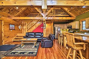 Ski Lodge Mtn Retreat w/ Fire Pit, Deck & Views!