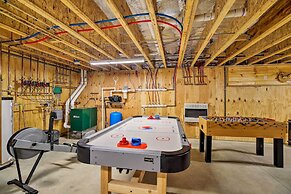 Ski Lodge Mtn Retreat w/ Fire Pit, Deck & Views!