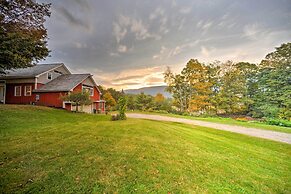 Manchester Center Home w/ Green Mtn Views!
