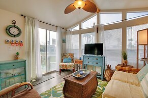 Furnished Deck: Waterfront Port Isabel Cottage!