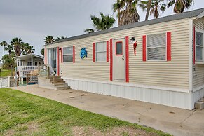 Furnished Deck: Waterfront Port Isabel Cottage!