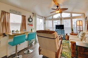 Furnished Deck: Waterfront Port Isabel Cottage!