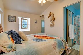 Furnished Deck: Waterfront Port Isabel Cottage!