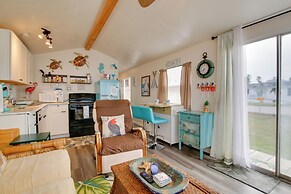Furnished Deck: Waterfront Port Isabel Cottage!