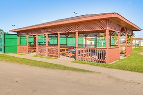 Furnished Deck: Waterfront Port Isabel Cottage!