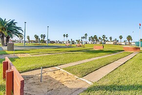 Furnished Deck: Waterfront Port Isabel Cottage!