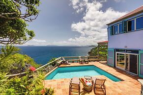 St Thomas Cliffside Villa With Pool & Hot Tub!