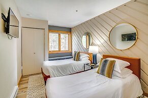 1 Block to Main St: Modern Breckenridge Condo!