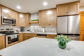 1 Block to Main St: Modern Breckenridge Condo!