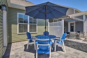 Sun-filled Home With Patio - 4 Miles to Boardwalk!
