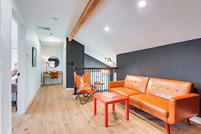 Modern Fischer House w/ Deck, Fire Pit & Hot Tub!