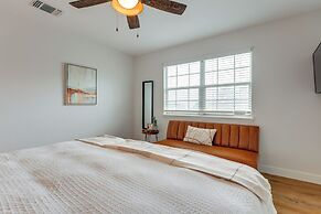 Modern Fischer House w/ Deck, Fire Pit & Hot Tub!