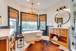 Modern Fischer House w/ Deck, Fire Pit & Hot Tub!