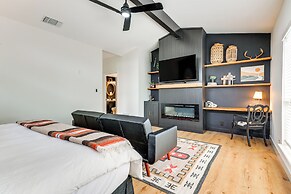 Modern Fischer House w/ Deck, Fire Pit & Hot Tub!