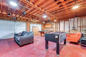 Modern Fischer House w/ Deck, Fire Pit & Hot Tub!