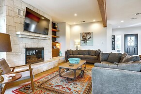 Modern Fischer House w/ Deck, Fire Pit & Hot Tub!