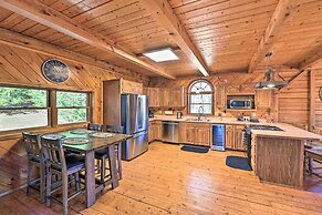 Exquisite Cabin w/ Deck & Fire Pit, 10 Mi to Lake