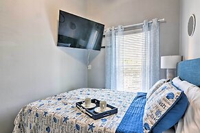 Pool View & Walk to Beach: Modern Galveston Condo!