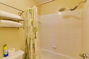 Balcony & Community Pool Deck: Condo in Galveston