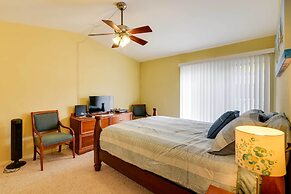 Balcony & Community Pool Deck: Condo in Galveston