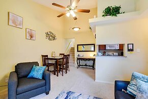 Balcony & Community Pool Deck: Condo in Galveston
