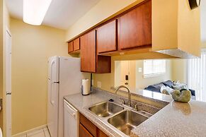 Balcony & Community Pool Deck: Condo in Galveston