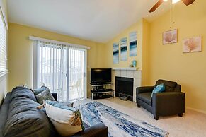 Balcony & Community Pool Deck: Condo in Galveston