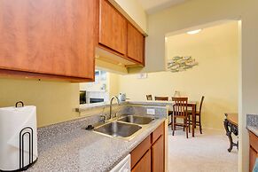 Balcony & Community Pool Deck: Condo in Galveston