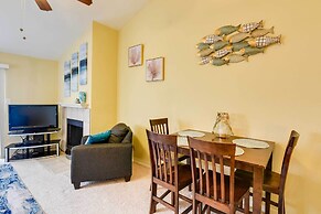 Balcony & Community Pool Deck: Condo in Galveston