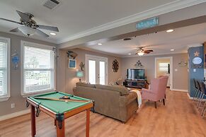 Galveston Vacation Rental w/ Deck: Steps to Beach!