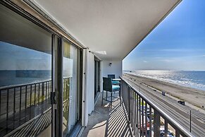 Bright Galveston Condo w/ Ocean View & Balcony!