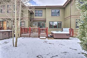Hike, Bike & Explore: Breck Townhome w/ Hot Tub!