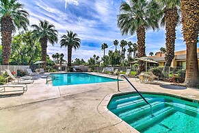 Patio + Resort Amenities: Palm Desert Escape
