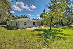 Welcoming Citrus Springs Home w/ Heated Pool