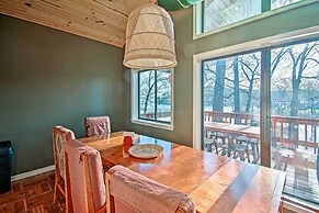 Fire Pit & Boat Slip: Waterfront Grove Getaway