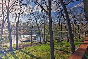 Fire Pit & Boat Slip: Waterfront Grove Getaway