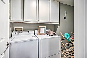 Fire Pit & Boat Slip: Waterfront Grove Getaway