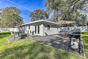 Chic Home w/ Fire Pit & Patio, Walk to Lake!
