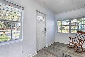 Chic Home w/ Fire Pit & Patio, Walk to Lake!