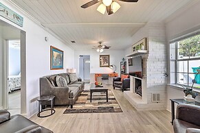 Chic Home w/ Fire Pit & Patio, Walk to Lake!