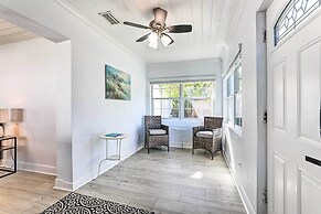 Chic Home w/ Fire Pit & Patio, Walk to Lake!