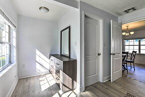 Chic Home w/ Fire Pit & Patio, Walk to Lake!