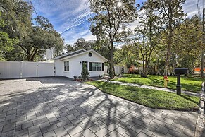 Chic Home w/ Fire Pit & Patio, Walk to Lake!