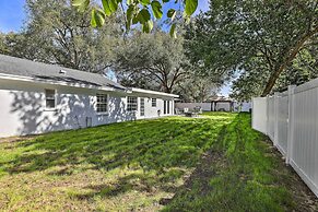Chic Home w/ Fire Pit & Patio, Walk to Lake!