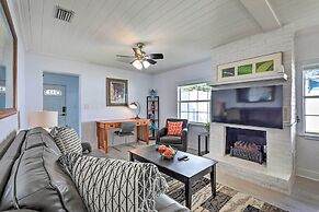 Chic Home w/ Fire Pit & Patio, Walk to Lake!