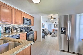 Chic Home w/ Fire Pit & Patio, Walk to Lake!