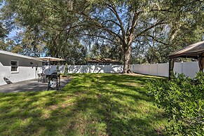 Chic Home w/ Fire Pit & Patio, Walk to Lake!